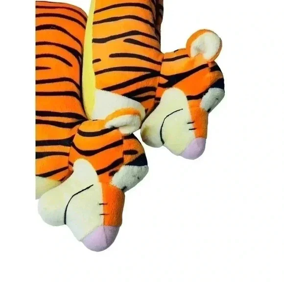 Disney Winnie The Pooh Tigger Plush Slippers Size Small (5-6)  Preowned - Picture 7 of 10